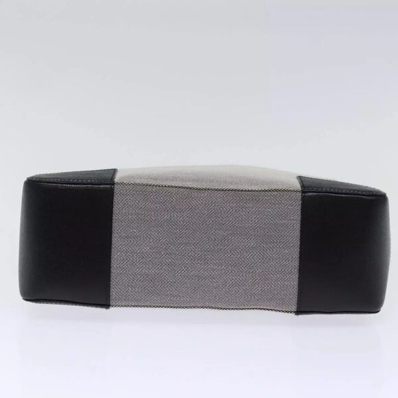 GUCCI Hand Bag Canvas Gray Auth - Picture 6 of 16